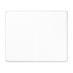 Jung SL595WW Wippe 2-fach Aluminium lackiert Serie SL alpinweiß 