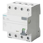 Siemens 5SV3344-6 FI-Schutzschalter Fehlerstromschutzschalter 40A 4-polig 30mA Typ A 