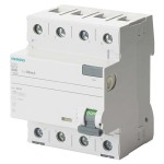 Siemens 5SV3644-6 FI-Schutzschalter Fehlerstromschutzschalter 40A 4-polig 300mA Typ A 