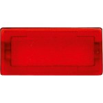 Merten 395900 Symbole rechteckig neutral rot-transparent 