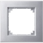 Merten 486160 M-PLAN-Rahmen 1-fach aluminium 