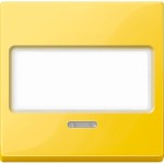 Merten MEG3370-0307 Wippe mit Schriftfeld und Kontrollfenster gelb System M 