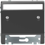 Merten MEG4540-6034 Schrägauslass mit Schriftfeld Anthrazit System Design 