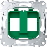 Merten MEG4566-0004 Tragplatten für Steckverbinder Modular Jack grün 