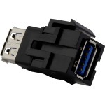 Merten MEG4582-0001 USB-Keystone USB 3.0 schwarz 