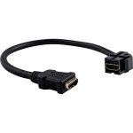 Merten MEG4583-0002 HDMI-Keystone mit Kabelpeitsche schwarz 