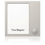 Ritto 1875130 Portier Tastenmodul 1 Wohnung titan 