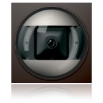 Ritto 1878350 Portier Kameramodul Farbe fester Erfassungsbereich graubraun 