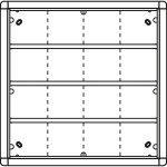 Ritto 1883930 Aufputzrahmen 16 Modulplätze titan 