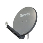 Televes S75QSD-G QSD-Line Offset Reflektor 75x85cm Graphit 