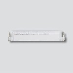 Sonderartikel: Siedle TM511-04B Namensschild mit Kreuzschlitzschrauben Rauchfarben 200007038-00 