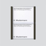 Sonderartikel: Siedle TM611-2,BTM650-2GM Namensschild komplett Graphitbraun-Metallic 200029039-00 