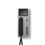 Sonderartikel: Siedle BTSV850-03A/S Bus-Telefon Standard mit Farbmonitor Aluminium/Schwarz 200041484-00 