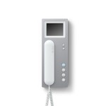 Sonderartikel: Siedle BTSV850-03A/W Bus-Telefon Standard mit Farbmonitor Aluminium/Weiß 200044622-00 