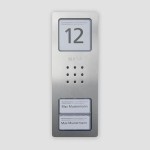 Siedle CA812-2E Audio-Türstation Siedle Compact Edelstahl gebürstet 210008749-00 