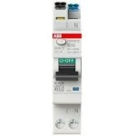 ABB DSX301CA-B10/0,03 FI/LS-Schalter, 1 TE 6kA, 1P+N, Typ A, B10, 30mA 