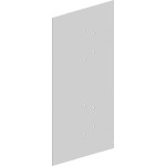 Striebel & John ZX820 Schottwand vertikal 3RE Stahlblech für 275mm tiefe Schränke 2CPX010683R9999 