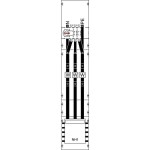 Striebel & John KA4284 Mess- und Wandlerfeld komplett H3/B2 2CPX035092R9999 