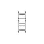 Striebel & John 1V1A Reiheneinbaugeräte-Modul Reihenabstand 125mm 5RE / BH1 1FB 2CPX037610R9999 