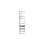 Striebel & John 1V3KA Reiheneinbaugeräte-Modul Reihenabstand 125mm 7RE / BH3 1FB 2CPX037641R9999 