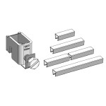 Striebel & John VS157EK Satz Einspeiseklemmen 120mm² für 12x5mm Sammelschienensystem 2CPX038794R9999 