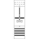 Striebel & John FD16 Zählerfeld ohne Verdrahtung mit Dreipunkt-Befestigung 6RE 2CPX054035R9999 