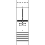 Striebel & John FD16 Zählerfeld ohne Verdrahtung mit Dreipunkt-Befestigung 6RE 2CPX054035R9999 