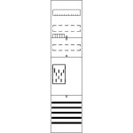 Striebel & John BF17B11 Zählerfeld 7RE 1Z1R vorverdrahtet mit BKE-I 2CPX054074R9999 