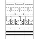 Striebel & John BF37L6 Zählerfeld 7RE 6Z vorverdrahtet mit BKE-I 2CPX054136R9999 