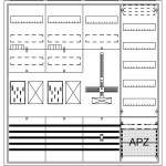 Striebel & John BA47BH Komplettschrank AP BKE-I A47 2Z2R1S1V5A2 2CPX054217R9999 