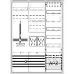 Striebel & John BA37FN Komplettschrank AP BKE-I A37 2Z1S1V5A2 2CPX054225R9999 