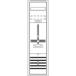 Striebel & John DA17CA Komplettschrank AP Dreipunkt A17 1Z 2CPX054282R9999 