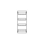 Striebel & John 1V0-150 Verteilerfeld 4RE / 1FB BH0 2CPX077802R9999 