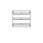 Striebel & John 2V0-150 Verteilerfeld 4RE / 2FB BH0 2CPX077803R9999 