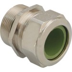 Kaiser 1100.29.91.275 Kabelverschraubung Progress Ms HT Pg29 Kabel Ø 23.0-27.5 mm Dichteinsatz FPM für hohe Temperaturen langes Gewinde 25 Stück 