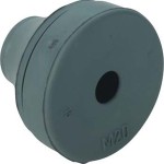 Kaiser 14.582.36 Quickseal Kabeleinführungstülle für M25 Dunkelgrau RAL 7001 Kabel Ø 11.0-17.0 mm 50 Stück 