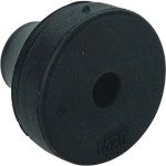 Kaiser 14.582.96 Quickseal Kabeleinführungstülle für M25 Schwarz RAL 9005 Kabel Ø 11.0-17.0 mm 50 Stück 