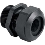 Kaiser 1540.50.420 Kabelverschr. Progress Kst. GFK M50x1.5 Schwarz RAL 9005 Kabel Ø 37.0-42.0 mm 10 Stück 