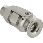 Kaiser 181/2NPT.11.26 Kabelverschraubung Serie 18 MsNPT 1/2'' Ex d IIC Kabel Ø 9.0-11.0 mm mit Trompete und Klemmbacken 