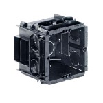 Kaiser 7651 Unterputz Q-range® Tiefe 65mm für Rohre M16-M20 ohne Schrauben Mittenabstand 60/71mm, 100 Stück 
