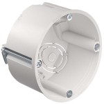 Kaiser 9063-78 Hohlwand Gerätedose O-range® halogenfrei mit Geräteschrauben Tiefe 48 mm 