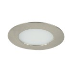 Brumberg 12129153 LED-Einbaudownlight 12V DC 7,5W 60° 2900K rund starr nickel matt IP44 