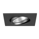 Brumberg 12295643 LED-Einbaustrahler 350 mA 6W 36° 3000K quadratisch schwenkbar titan mat 