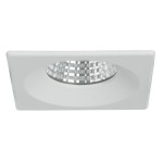 Brumberg 12530074 LED-Einbaudownlight 700 mA 7W 30° 4000K quadratisch starr weiss IP20 