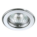 Brumberg 2017.03 Einbaudownlight GX5,3/ max. 50W rund starr chrom matt IP20 