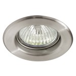 Brumberg 2190.07 Einbaudownlight GX5,3/ max. 50W rund starr weiss Material Edelstahl V2A, 