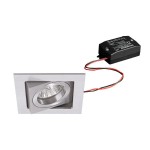 Brumberg 38323253 LED-Einbaustrahler 230V AC 50 Hz 6W 38° 3000K quadratisch schwenkbar, 