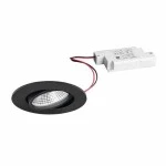 Brumberg 39484183 LED-Einbaustrahler 230V AC 50 Hz 7W 36° 3000K rund schwenkbar struktu 