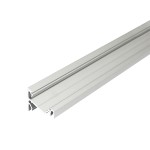 Brumberg 53702080 LED-Anbau-Eckprofil schwarz eloxiert L x B x H: 2000 x 24 x 19,4mm 