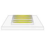 Brumberg 88203038 LED-Flexplatine IP00 5 Meter 14,4 W/m 24V DC 3850K CRI > 75 Fleisch (mar 
